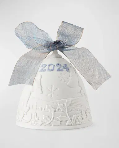 Lladro 2024 Christmas Bell Ornament | Thumbnail 4 Lladro 2024 Christmas Bell Ornament | Thumbnail 4