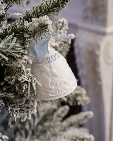 Lladro 2024 Christmas Bell Ornament | Thumbnail 1 Lladro 2024 Christmas Bell Ornament | Thumbnail 1