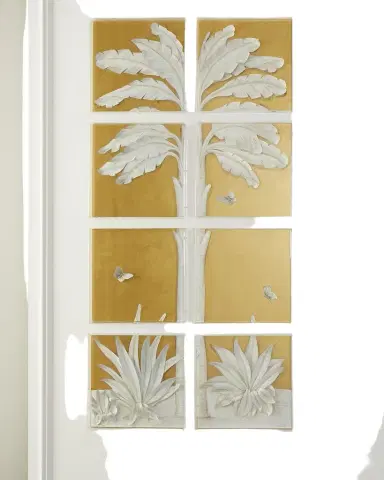 Tommy Mitchell "Palm Tree" 8-Panel Wall Art | Thumbnail 1 Tommy Mitchell "Palm Tree" 8-Panel Wall Art | Thumbnail 1