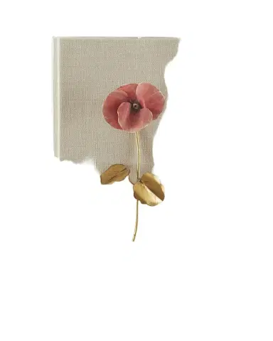 Tommy Mitchell "Pansy Study 3" Wall Art | Thumbnail 1 Tommy Mitchell "Pansy Study 3" Wall Art | Thumbnail 1