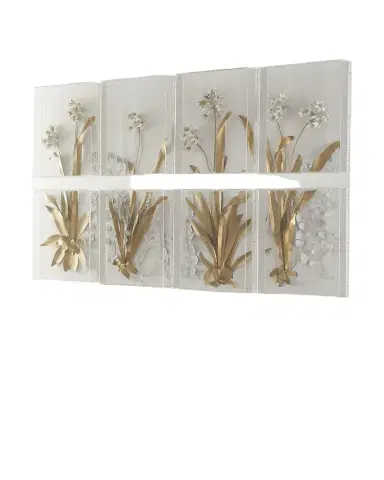 Tommy Mitchell "Agapanthus" 8-Panel Wall Art | Thumbnail 1 Tommy Mitchell "Agapanthus" 8-Panel Wall Art | Thumbnail 1