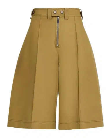 CHRISTOPHER JOHN ROGERS Cotton Twill Wide-Leg Culottes | Thumbnail 1 CHRISTOPHER JOHN ROGERS Cotton Twill Wide-Leg Culottes | Thumbnail 1