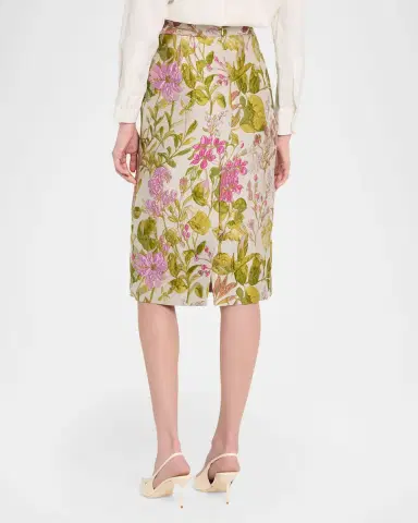 Libertine Dianthus Classic Pencil Skirt | Thumbnail 2 Libertine Dianthus Classic Pencil Skirt | Thumbnail 2