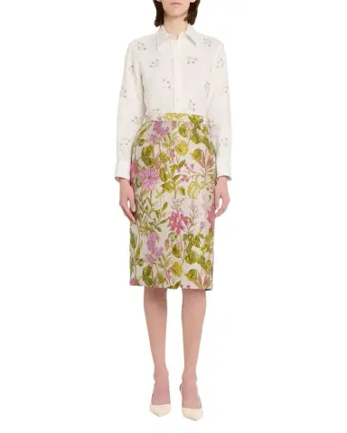 Libertine Dianthus Classic Pencil Skirt | Thumbnail 1 Libertine Dianthus Classic Pencil Skirt | Thumbnail 1