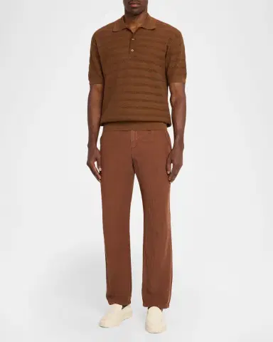 Frescobol Carioca Men's Mendes Linen Blend Drawstring Pants | Thumbnail 2 Frescobol Carioca Men's Mendes Linen Blend Drawstring Pants | Thumbnail 2