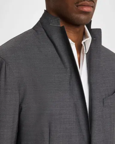 Boglioli Men's Textured Wool Two-Piece Suit | Thumbnail 8 Boglioli Men's Textured Wool Two-Piece Suit | Thumbnail 8