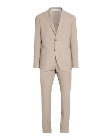 Boglioli Men's Textured Wool Two-Piece Suit | Thumbnail 1 Boglioli Men's Textured Wool Two-Piece Suit | Thumbnail 1