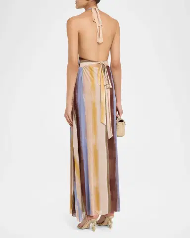 JBQ Sage Halter Maxi Dress | Thumbnail 3 JBQ Sage Halter Maxi Dress | Thumbnail 3
