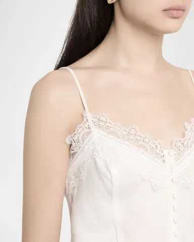 Ramy Brook Ayda Lace-Trim Linen Tank Top | Thumbnail 4 Ramy Brook Ayda Lace-Trim Linen Tank Top | Thumbnail 4