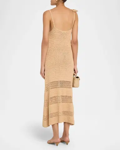 Ramy Brook Camille Floral Crochet Midi Dress | Thumbnail 3 Ramy Brook Camille Floral Crochet Midi Dress | Thumbnail 3