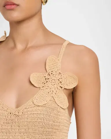 Ramy Brook Camille Floral Crochet Midi Dress | Thumbnail 5 Ramy Brook Camille Floral Crochet Midi Dress | Thumbnail 5