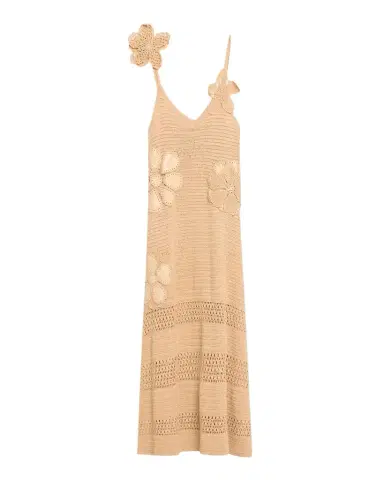 Ramy Brook Camille Floral Crochet Midi Dress | Thumbnail 1 Ramy Brook Camille Floral Crochet Midi Dress | Thumbnail 1