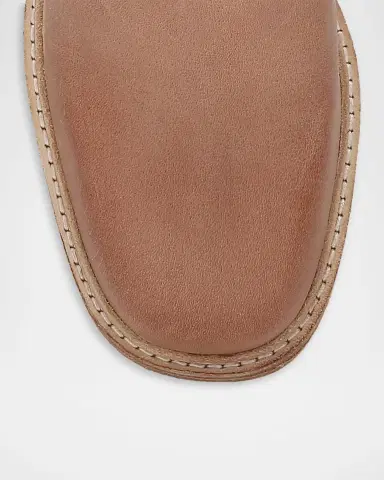 Frye 65mm Kate Vintage Oiled Leather Mules | Thumbnail 4 Frye 65mm Kate Vintage Oiled Leather Mules | Thumbnail 4