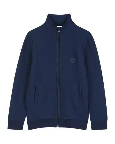 BOSS Boy 's Ribbed Cotton Full-Zip Cardigan, Size 4-6 | Thumbnail 1 BOSS Boy 's Ribbed Cotton Full-Zip Cardigan, Size 4-6 | Thumbnail 1