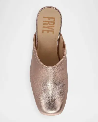Frye Campus Tumbled Metallic Leather Clogs | Thumbnail 5 Frye Campus Tumbled Metallic Leather Clogs | Thumbnail 5