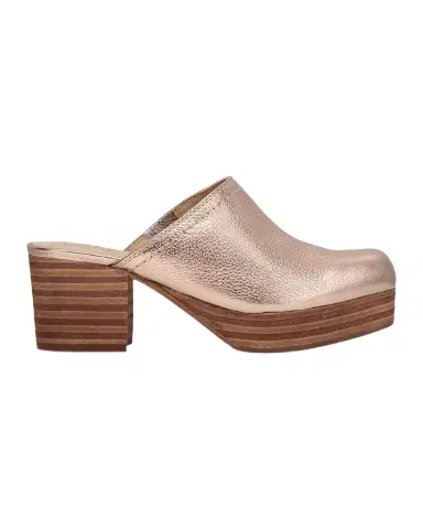 Frye Campus Tumbled Metallic Leather Clogs | Thumbnail 1 Frye Campus Tumbled Metallic Leather Clogs | Thumbnail 1
