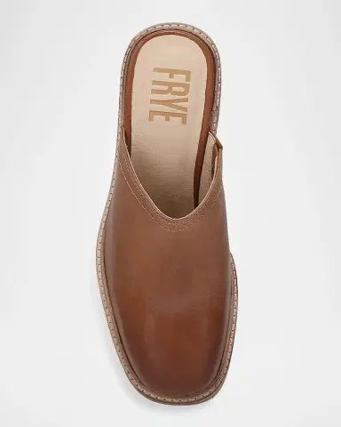 Frye 65mm Kate Leather Mules | Thumbnail 5 Frye 65mm Kate Leather Mules | Thumbnail 5