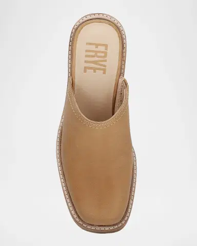 Frye 65mm Kate Oiled Leather Mules | Thumbnail 5 Frye 65mm Kate Oiled Leather Mules | Thumbnail 5