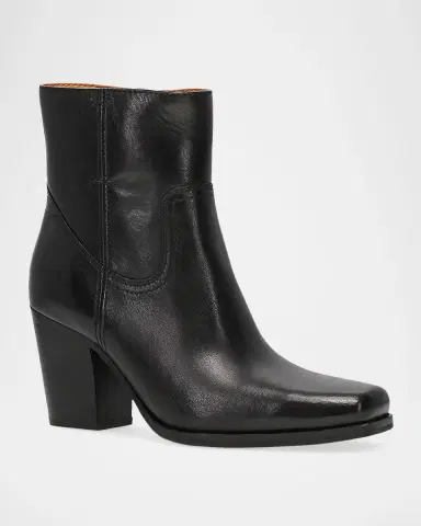 Frye Shiloh Soft Leather Zip Booties | Thumbnail 2 Frye Shiloh Soft Leather Zip Booties | Thumbnail 2