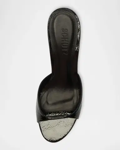 Schutz 75mm Arlette Patent Leather Mules | Thumbnail 6 Schutz 75mm Arlette Patent Leather Mules | Thumbnail 6