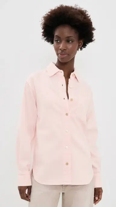 DL1961 DL Aura Faye Oversized Denim Shirt Ballet Aura (DL Aura) M | Thumbnail 2 DL1961 DL Aura Faye Oversized Denim Shirt Ballet Aura (DL Aura) M | Thumbnail 2