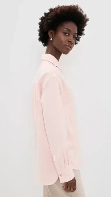 DL1961 DL Aura Faye Oversized Denim Shirt Ballet Aura (DL Aura) M | Thumbnail 4 DL1961 DL Aura Faye Oversized Denim Shirt Ballet Aura (DL Aura) M | Thumbnail 4