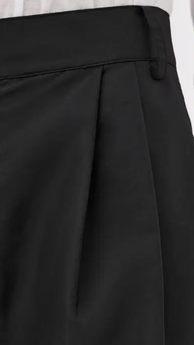 Tibi Crispy Nylon Stella Shorts Black | Thumbnail 6 Tibi Crispy Nylon Stella Shorts Black | Thumbnail 6