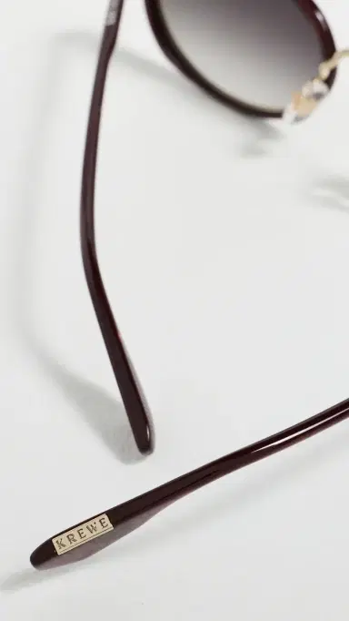 Krewe Kate Sunglasses 12k & Bordeaux One Size | Thumbnail 5 Krewe Kate Sunglasses 12k & Bordeaux One Size | Thumbnail 5