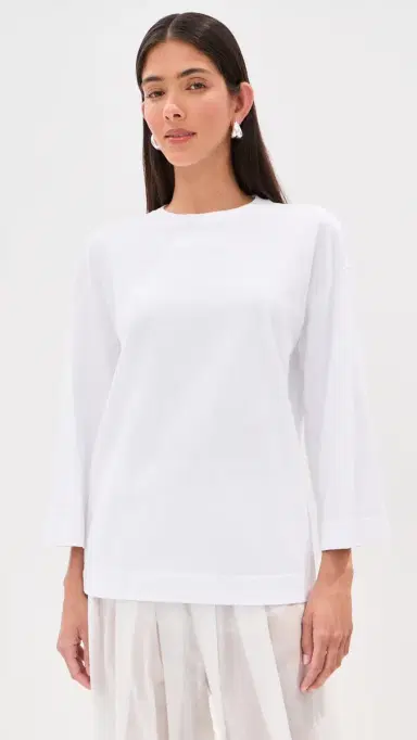 DARKPARK uzy Relaxed Jersey Tee White | Thumbnail 2 DARKPARK uzy Relaxed Jersey Tee White | Thumbnail 2
