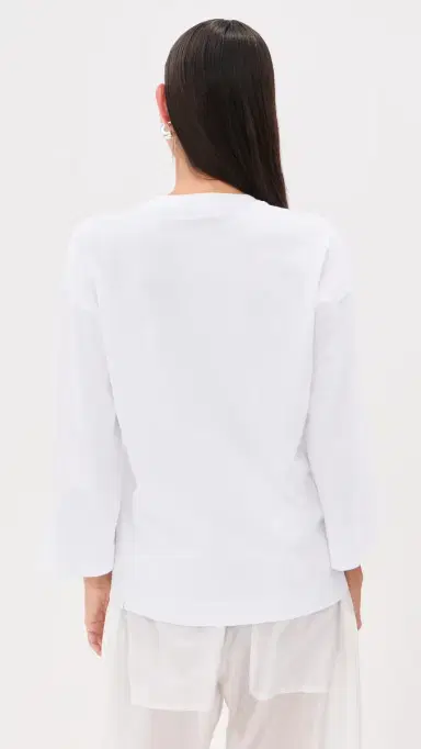 DARKPARK uzy Relaxed Jersey Tee White | Thumbnail 3 DARKPARK uzy Relaxed Jersey Tee White | Thumbnail 3