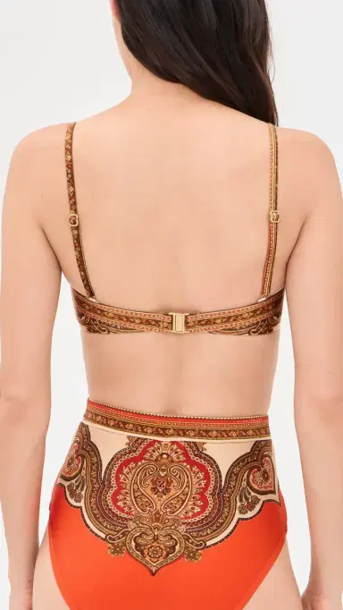 Zimmermann Mahon Scarf Tie Bikini Top Tangerine Paisley | Thumbnail 3 Zimmermann Mahon Scarf Tie Bikini Top Tangerine Paisley | Thumbnail 3