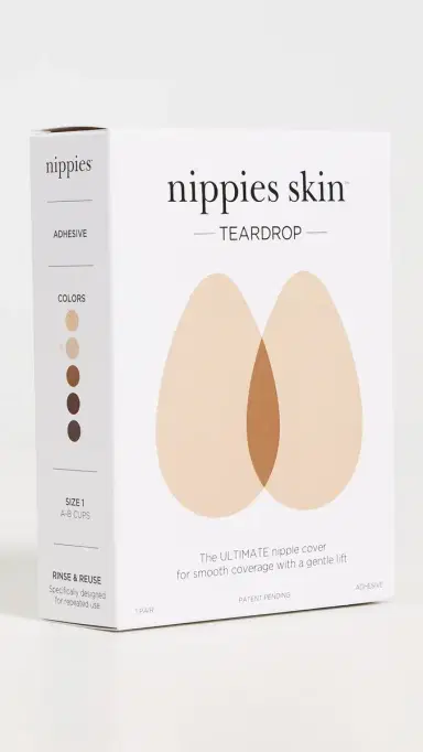 Bristols 6 Nippies Teardrop Skin Covers Caramel One Size | Thumbnail 2 Bristols 6 Nippies Teardrop Skin Covers Caramel One Size | Thumbnail 2