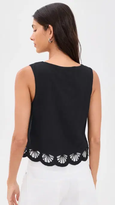 Z Supply Charlene Top Black | Thumbnail 3 Z Supply Charlene Top Black | Thumbnail 3