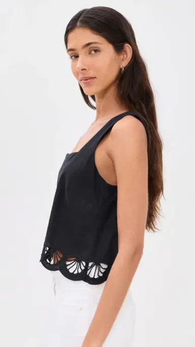 Z Supply Charlene Top Black | Thumbnail 4 Z Supply Charlene Top Black | Thumbnail 4