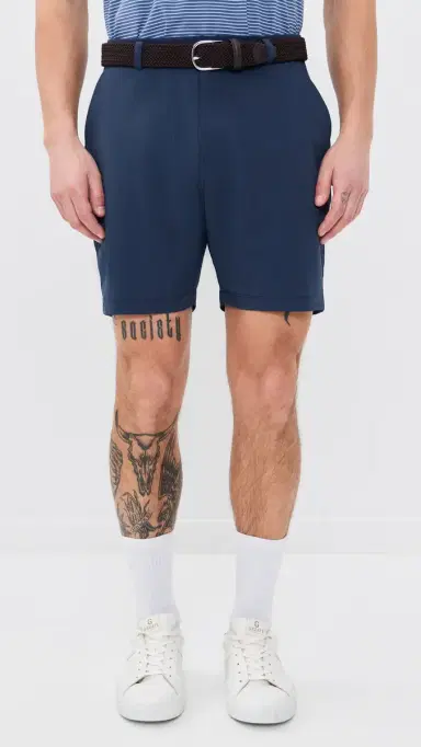 Redvanly Hanover Pull On Shorts 7.5 Navy | Thumbnail 2 Redvanly Hanover Pull On Shorts 7.5 Navy | Thumbnail 2