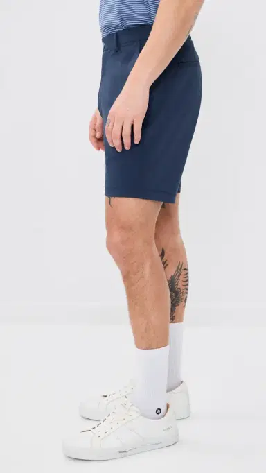 Redvanly Hanover Pull On Shorts 7.5 Navy | Thumbnail 4 Redvanly Hanover Pull On Shorts 7.5 Navy | Thumbnail 4