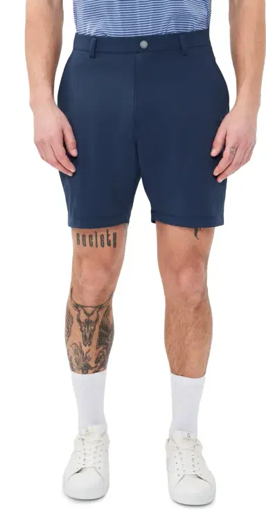 Redvanly Hanover Pull On Shorts 7.5 Navy | Thumbnail 1 Redvanly Hanover Pull On Shorts 7.5 Navy | Thumbnail 1