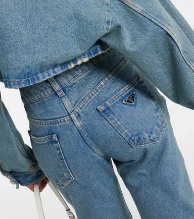 Prada Mid-rise straight jeans | Thumbnail 5 Prada Mid-rise straight jeans | Thumbnail 5