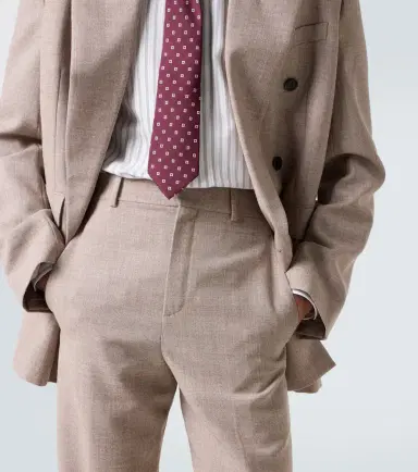 Saint Laurent Wool suit pants | Thumbnail 4 Saint Laurent Wool suit pants | Thumbnail 4