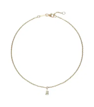 Anita Ko 18kt gold anklet with diamond | Thumbnail 1 Anita Ko 18kt gold anklet with diamond | Thumbnail 1