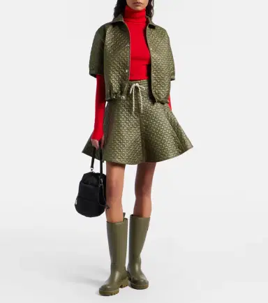 Moncler Cropped jacket | Thumbnail 4 Moncler Cropped jacket | Thumbnail 4