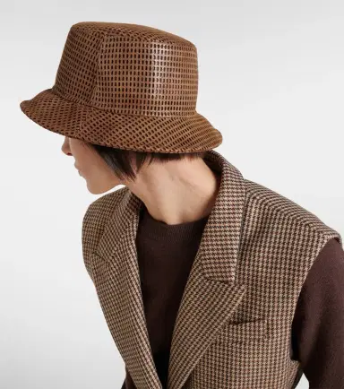 Brunello Cucinelli Suede bucket hat | Thumbnail 4 Brunello Cucinelli Suede bucket hat | Thumbnail 4