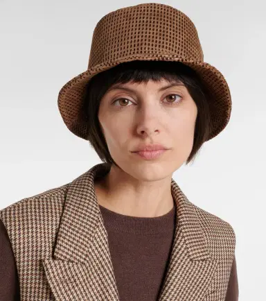 Brunello Cucinelli Suede bucket hat | Thumbnail 5 Brunello Cucinelli Suede bucket hat | Thumbnail 5
