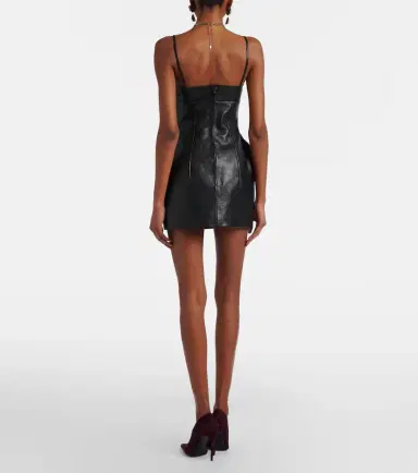 Magda Butrym Leather minidress | Thumbnail 4 Magda Butrym Leather minidress | Thumbnail 4