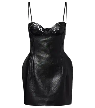Magda Butrym Leather minidress | Thumbnail 1 Magda Butrym Leather minidress | Thumbnail 1