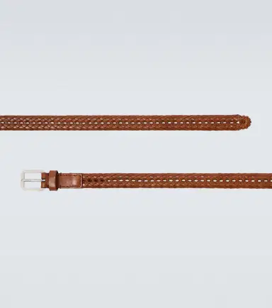 Tom Ford Braided leather belt | Thumbnail 2 Tom Ford Braided leather belt | Thumbnail 2