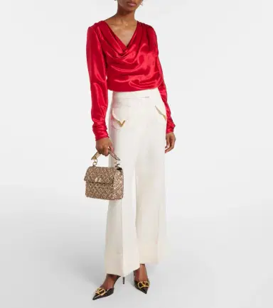 Valentino Garavani Rockstud Spike Medium top-handle bag | Thumbnail 7 Valentino Garavani Rockstud Spike Medium top-handle bag | Thumbnail 7
