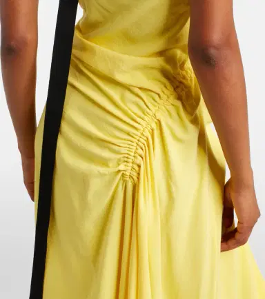 Proenza Schouler Sirena ruched maxi dress | Thumbnail 2 Proenza Schouler Sirena ruched maxi dress | Thumbnail 2