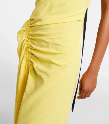 Proenza Schouler Sirena ruched maxi dress | Thumbnail 5 Proenza Schouler Sirena ruched maxi dress | Thumbnail 5