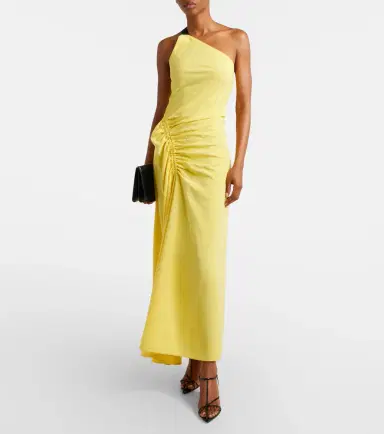 Proenza Schouler Sirena ruched maxi dress | Thumbnail 7 Proenza Schouler Sirena ruched maxi dress | Thumbnail 7